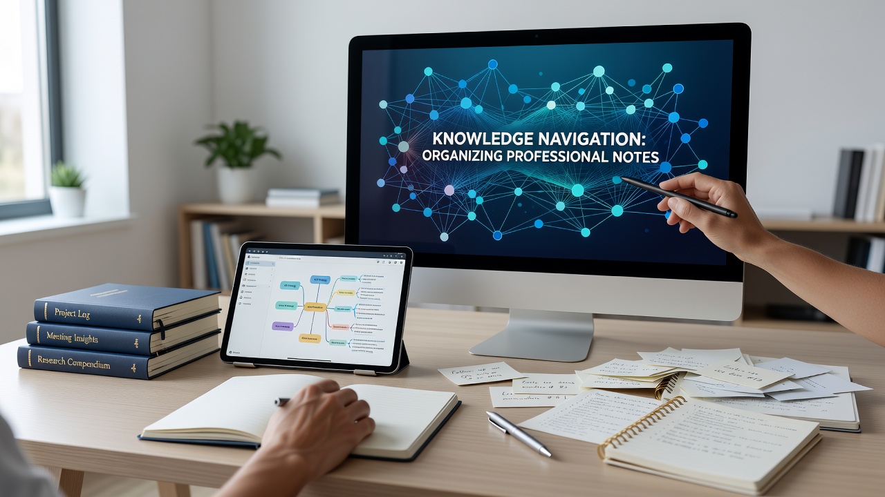 Navigating Knowledge Organization Challenges in Professional Note-Taking Environments